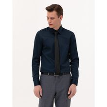 Pierre Cardin 50268201-VR033 Lacivert Erkek Gömlek