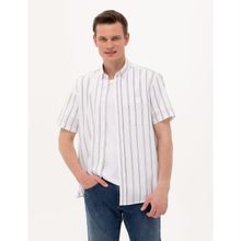 Pierre Cardin 50269430-VR033 Lacivert Erkek Gömlek