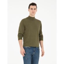 Pierre Cardin 50270055-VR092 Açık Yeşil Erkek Kazak