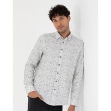 Pierre Cardin 50276009-VR024 Gri Desenli Erkek Gömlek