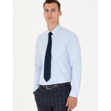 Pierre Cardin 50277764-VR003 Açık Mavi Basic Erkek Gömlek