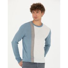 Pierre Cardin 50278089-VR032 Koyu Mavi Erkek Kazak