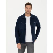 Pierre Cardin 50280182-VR033 Lacivert Erkek Gömlek