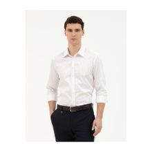 Pierre Cardin 50283505-VR078 Açık Pembe Desenli Erkek Gömlek