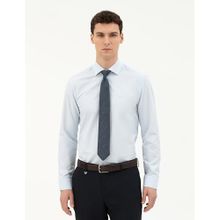 Pierre Cardin 50285562-VR003 Açık Mavi Desenli Erkek Gömlek