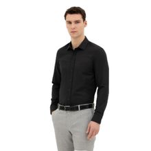 Pierre Cardin 50285594-VR046 Siyah Desenli Erkek Gömlek