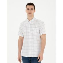 Pierre Cardin 50288739-VR033 Lacivert Kısa Kollu Erkek Gömlek