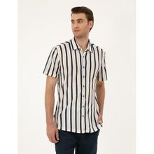 Pierre Cardin 50289021-VR011 Bej Erkek Gömlek