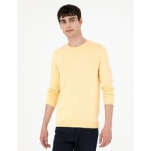 Pierre Cardin 50296575-VR004 Açık Sarı Erkek Kazak