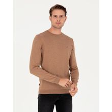 Pierre Cardin 50296621-VR122 Camel Melanj Erkek Kazak