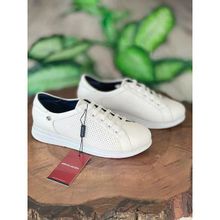 Pierre Cardin 52245 Bağcıklı Beyaz Sneaker Kadın Ayakkabı