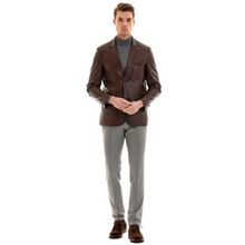 Pierre Cardin 56 Kahve Erkek Deri Ceket