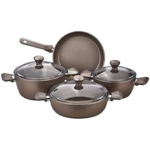 Pierre Cardin 71250351 Bakır 7 Parça Graniks Tencere Seti