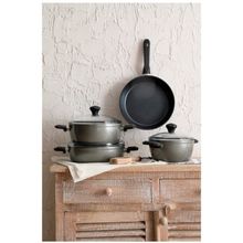 Pierre Cardin 71301094 Diamond Cook Granit 7 Parça Gri Tencere Seti