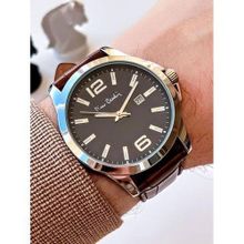 Pierre Cardin 800411F10KS Deri Kordon Erkek Kol Saati