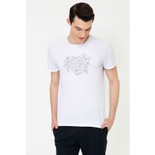 Pierre Cardin G021SZ011.000.1288085 Beyaz Erkek T-Shirt