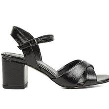 Pierre Cardin PC-51862-3066 Siyah Kırışık Kadın Terlik