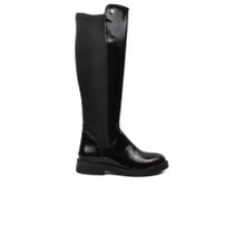 Pierre Cardin PC-52066 Siyah Kırışık Kadın Çizme