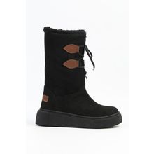 Pierre Cardin PC-52405-3076 Süet Siyah Kadın Bot