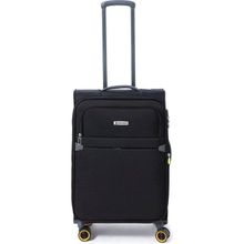 Pierre Cardin PC6000-02 Ultra Light Siyah Unisex Orta Boy Valiz