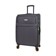 Pierre Cardin PC6000 Ultra Light Hafif Lüx Kumaş Büyük Boy Gri Valiz