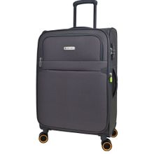 Pierre Cardin PC6000 Ultra Light Hafif Lüx Kumaş Orta Boy Gri Valiz