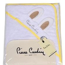 Pierre Cardin Sarı Biyeli 75x75 cm Kundak Banyo Havlusu