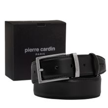 Pierre Cardin Siyah Deri Erkek Kemer PC-2209KA55 (Siyah, 135 CM)