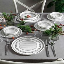 Pierre Cardin Timeless 24 Parça 6 Kişilik Günlük Yemek Takımı