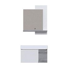 Pierre Cardin Zen Mat Beyaz Linden 70 cm Antique White Linden Banyo Dolabı