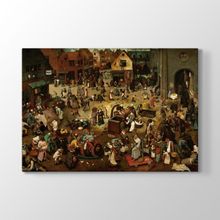 Pieter Bruegel - Karnaval Ve Perhiz Tablosu