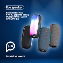 Piili Live Bluetooth Hoparlör