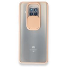 pilelistore Xiaomi Mi 10T Palm Buzlu Kamera Sürgülü Silikon Pembe Lite Kılıf