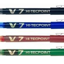 Pilot V7 Hi-Tecpoint Mavi İğne Uçlu Kalem