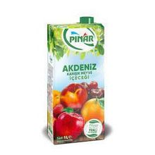Pınar Karışık Akdeniz Meyveleri 1 lt Meyve Suyu