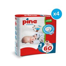 Pine Classic No:1 Yenidoğan 240 Adet Bebek Bezi