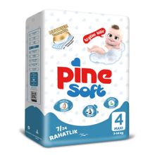 Pine Soft No:4 Maxi Bebek Bezi