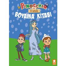 Pinocchio and Friends Boyama Kitabı 1 - Eksik Parça Yayınları