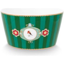 PIP STUDIO Love Birds 15 cm Yeşil Kase