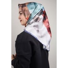 Piramit Desen-57 Renk-09 Luxer Desenli Rayon Eşarp