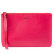 Pirci Deri Pouch Fuşya Kadın Cüzdan