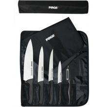 Pirge 38402 Ecco Siyah Çantalı 5'li Bıçak Seti