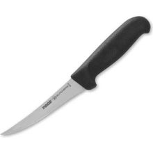 Pirge 39112 Butcher's Kıvrık Sert Siyah 12 cm Sıyırma Bıçağı