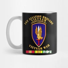 Pixxa 1st Aviation Brigade (Provisional) - Vietnam War W Svc Kupa Bardak