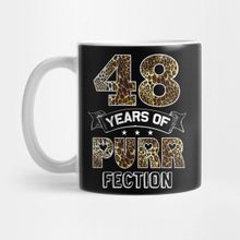 Pixxa 48.png Years Of Purr Fection 48TH Birthday Gift Kupa Bardak