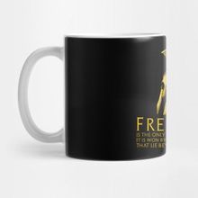 Pixxa Ancient Greek Stoic Philosophy Epictetus Quote On Freedom Kupa Bardak