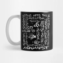 Pixxa Aquarist Gifts Hobbyist Saltwater Aquarium Fishes Kupa Bardak