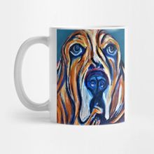 Pixxa Basset Hound Face Kupa Bardak