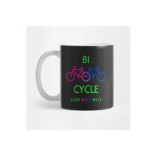 Pixxa Bi Cycle Goes Both Ways Bisexual Kupa Bardak