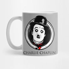 Pixxa Black Metal Charlıe Chaplın Kupa Bardak